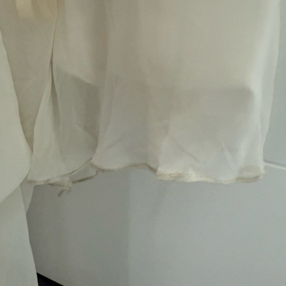 Bridal Dress - Galina Signature, floor length, flowy, lace and crystal detail - Picture 12 of 15